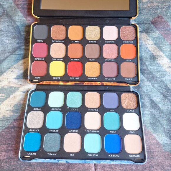 🔥❄️ Revolution Palette Duo — Fire + Ice Forever Flawless - Picture 1 of 9